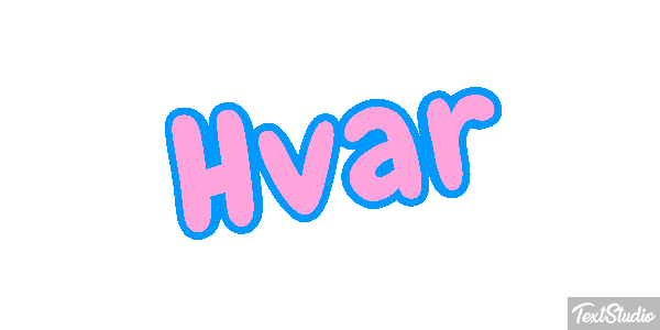 Hvar Text effect