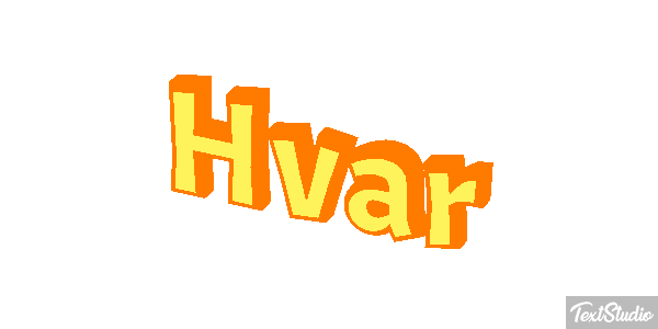 Hvar Text effect