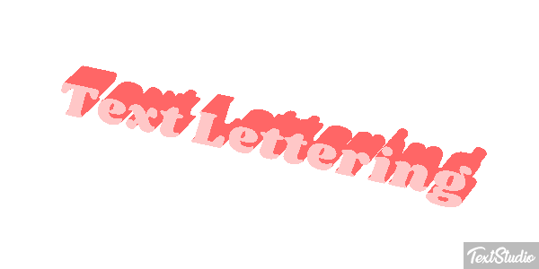 Text Lettering Efecto de texto
