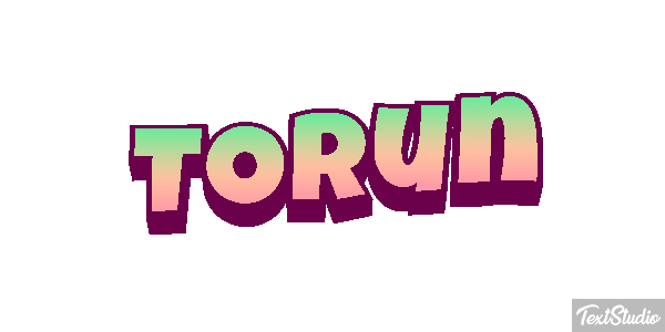 Toruń Effet de texte