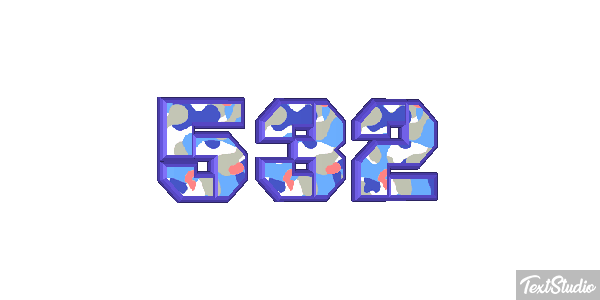 532 Text effect