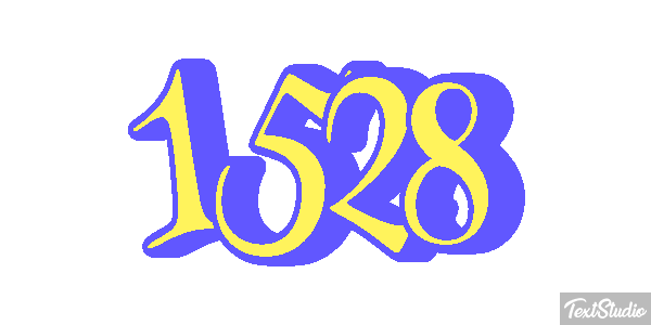 1528 Text effect