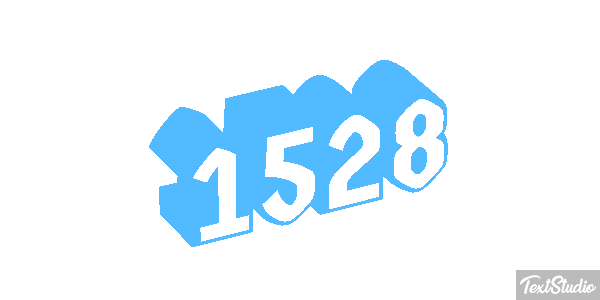 1528 Text effect