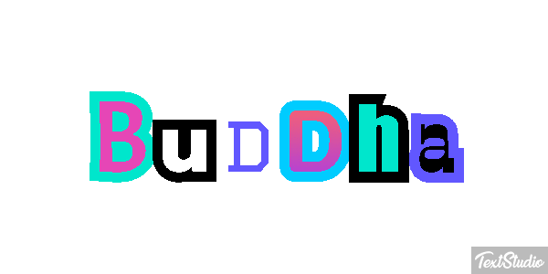 Buddha テキスト効果