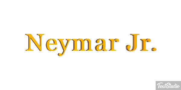 Neymar Jr. Efecto de texto