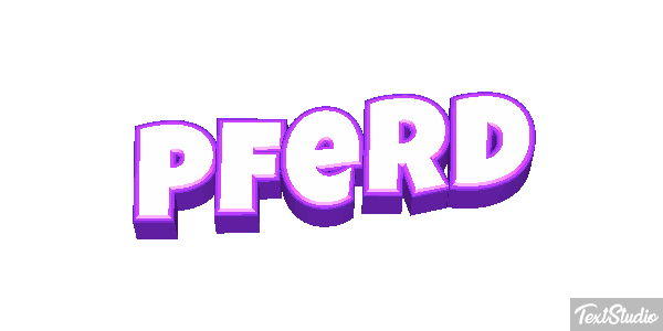 Pferd Текстовый эффект