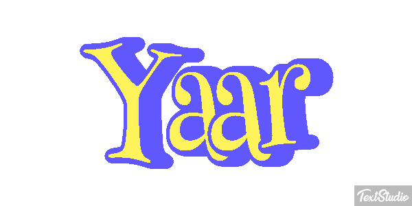 Yaar Text effect
