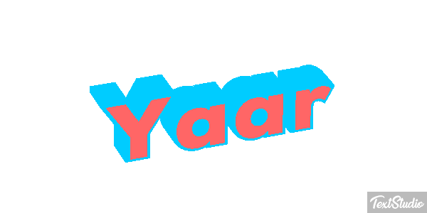 Yaar Text effect