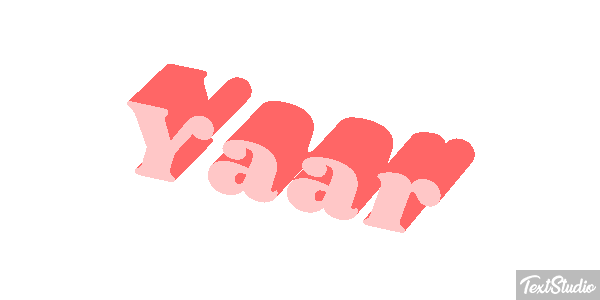 Yaar Text effect
