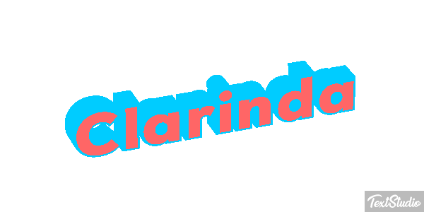 Clarinda Texteffekt