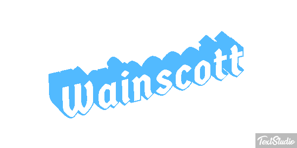 Wainscott Effet de texte