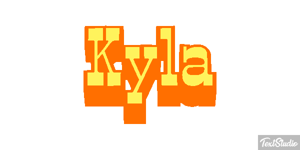 Kyla Efecto de texto