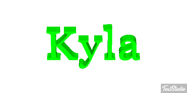 Kyla Efecto de texto