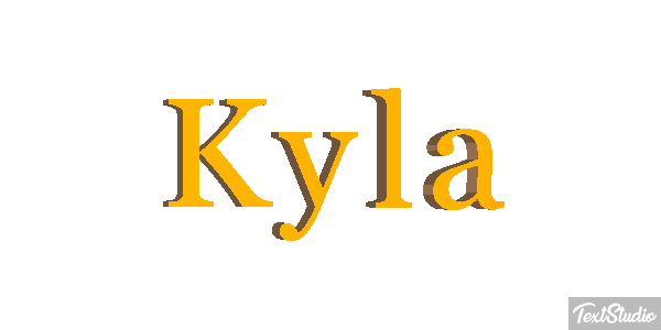 Kyla Efecto de texto