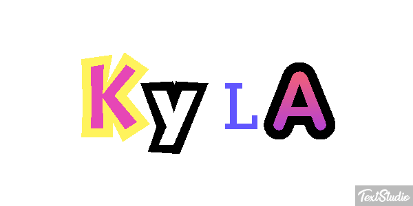Kyla Efecto de texto