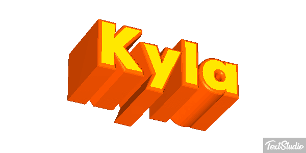 Kyla Efecto de texto