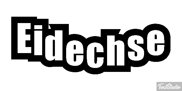 Eidechse Efeito do texto