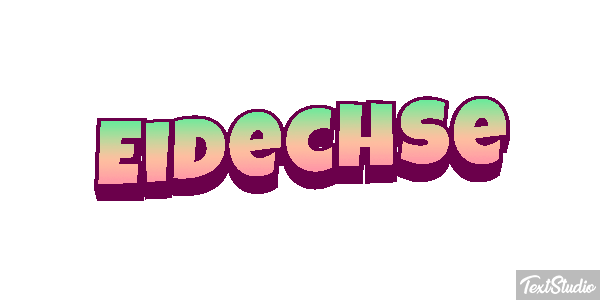 Eidechse Efeito do texto