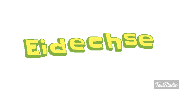 Eidechse Efeito do texto