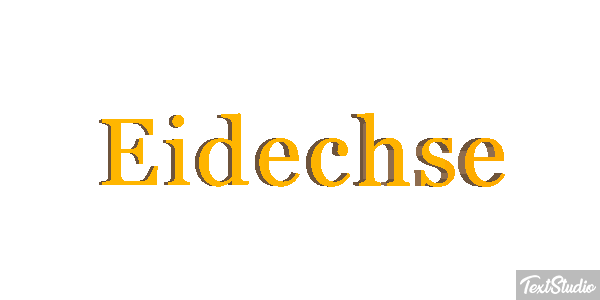 Eidechse Efeito do texto