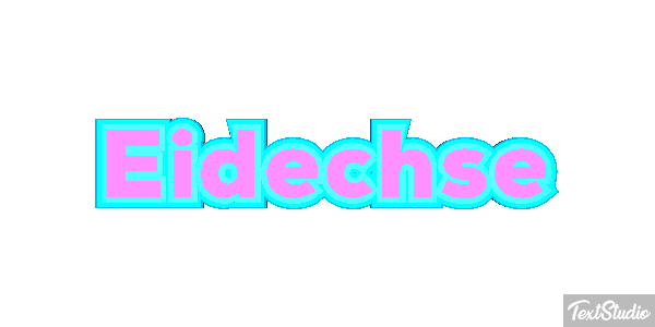 Eidechse Efeito do texto