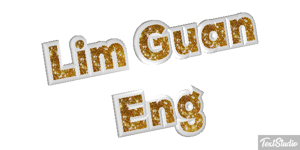 Lim Guan Eng Text effect