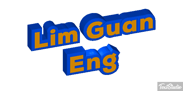 Lim Guan Eng Text effect