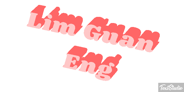 Lim Guan Eng Text effect