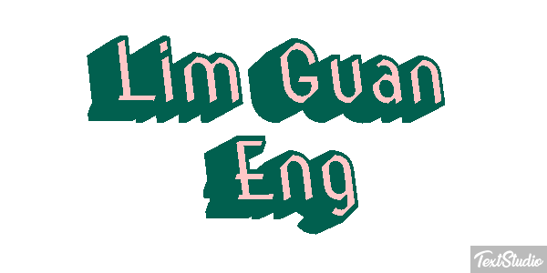 Lim Guan Eng Text effect