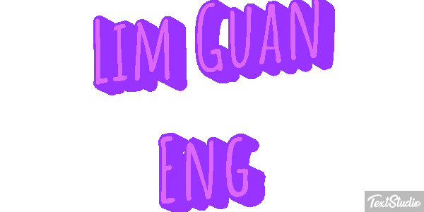 Lim Guan Eng Text effect