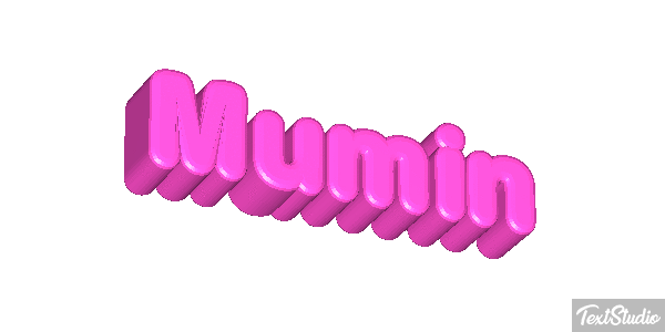 Mumin Текстовый эффект