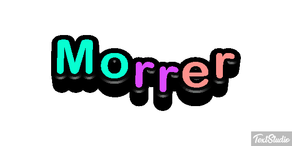 Morrer Efeito do texto