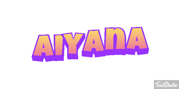 Aiyana Text effect