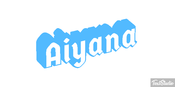 Aiyana Text effect