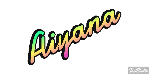 Aiyana Text effect