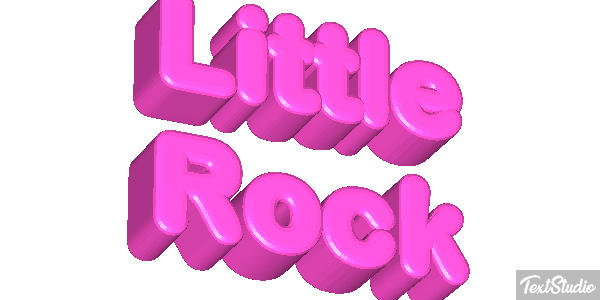 Little Rock Texteffekt