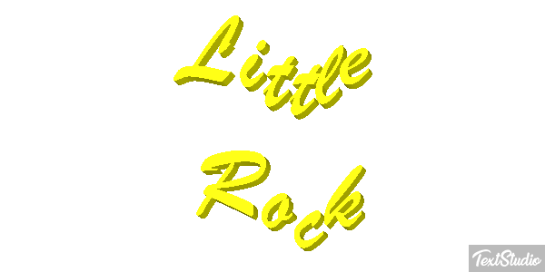 Little Rock Texteffekt