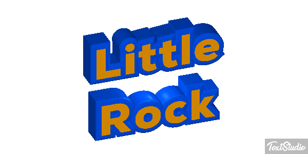 Little Rock Texteffekt