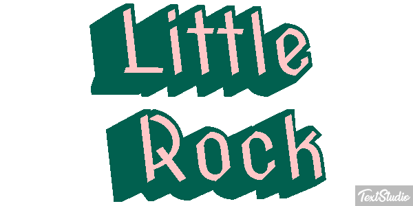 Little Rock Texteffekt