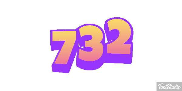 732 Texteffekt
