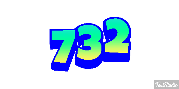 732 Texteffekt