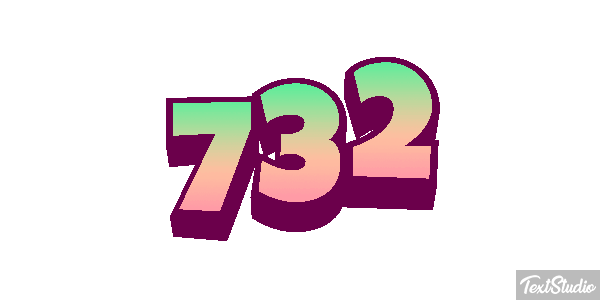 732 Texteffekt