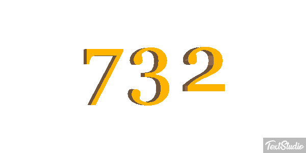 732 Texteffekt