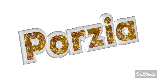 Porzia Текстовый эффект