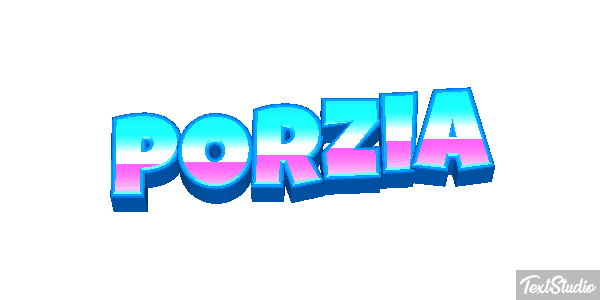Porzia Текстовый эффект