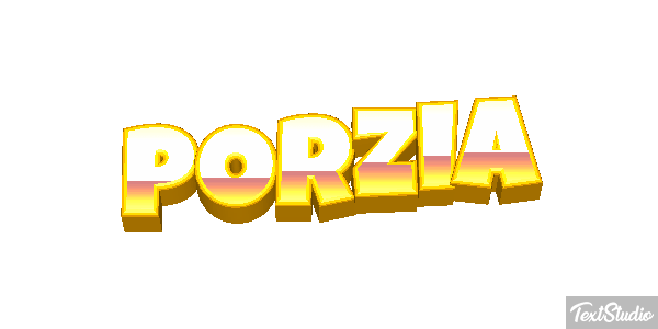 Porzia Текстовый эффект