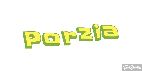 Porzia Текстовый эффект