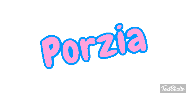 Porzia Текстовый эффект