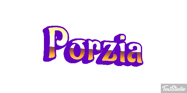 Porzia Текстовый эффект