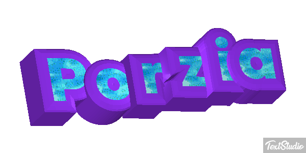 Porzia Текстовый эффект